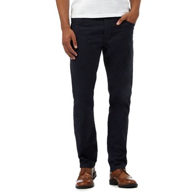 Big and tall navy slim fit jeans